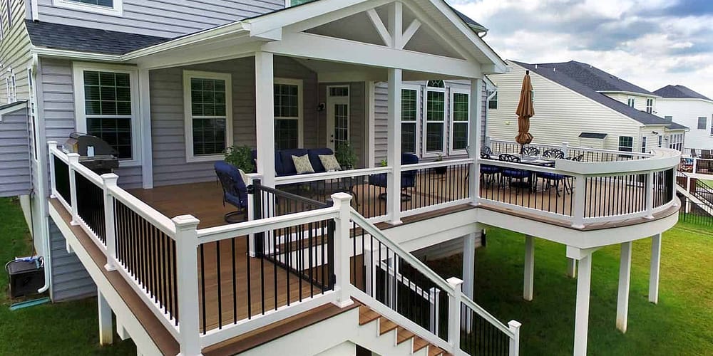 Porch on an Existing Deck